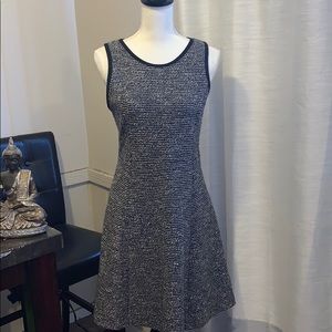 J. Crew A-Line Dress  Black & Whiteq  Size 6